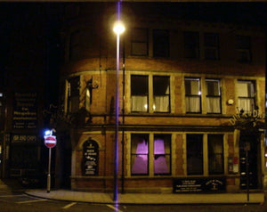 Purple Pub on the corner